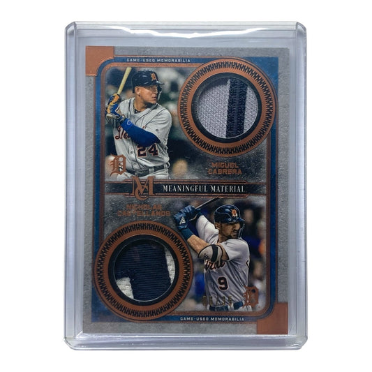 TOPPS MLBカード MUSEUM COLLECTION MIGUEL CABRERA NICHOLAS CASTELLANOS TIGERS 06/35 #DMR-CA 中古 IT2