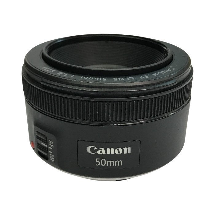Canon EF 50mm F1.8 STM レンズ ブラック 単焦点 AF/MF 軽量 コンパクト 中古 T1