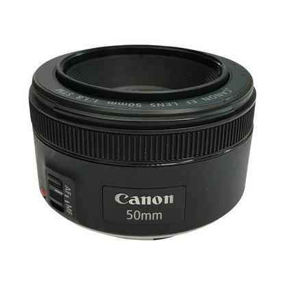 Canon EF 50mm F1.8 STM レンズ ブラック 単焦点 AF/MF 軽量 コンパクト 中古 T1