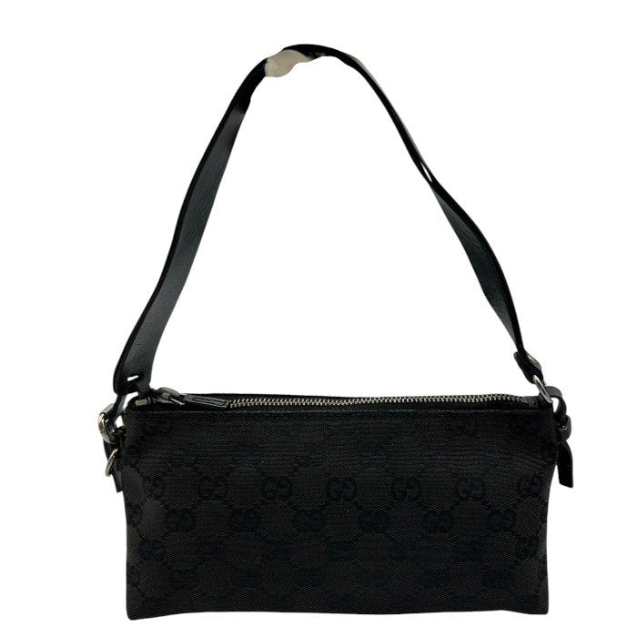 GUCCI グッチ アクセサリーポーチ レディース GGキャンバス ブラック 103399 ブランド 鞄 バッグ ミニ 小さい 中古 W４