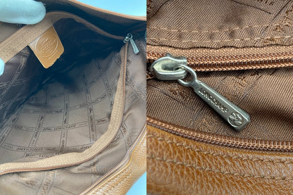 LONGCHAMP ロンシャン レザー ボディバッグ クロスボディ 中古 D4