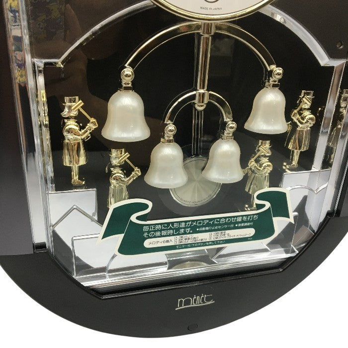 リズム時計工業 スモールワールド メネット カラクリ時計 4MH688RH 02 中古 Y4