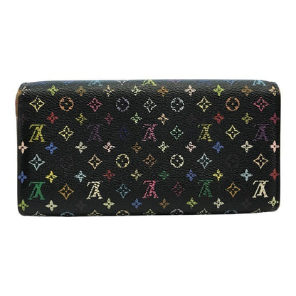 LOUIS VUITTON ルイ ヴィトン モノグラムマルチカラー ポルトフォイユ サラ 長財布 ユニセックス 2つ折り 旧型 ノワール/グルナード M93747 中古 T1