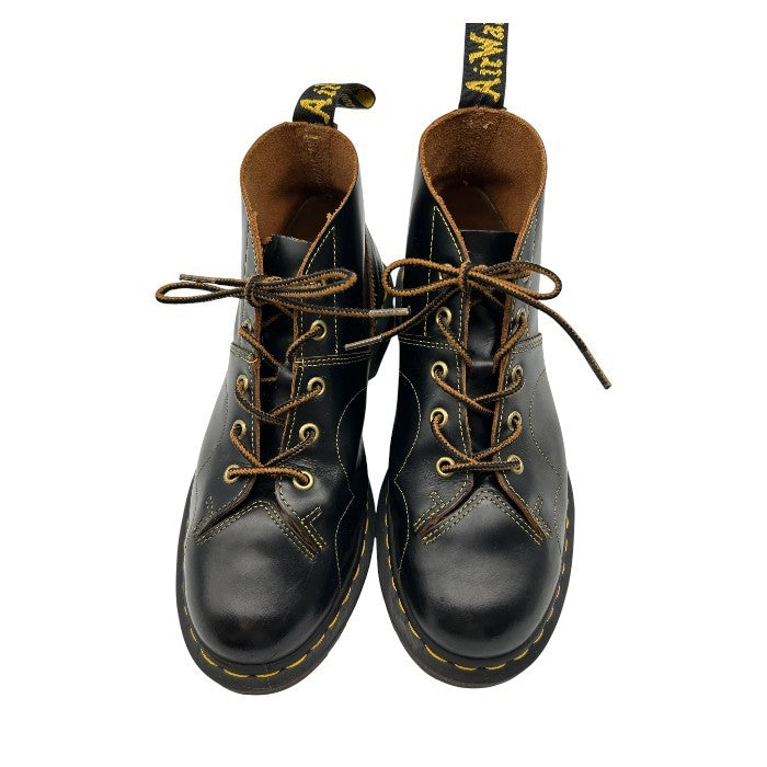 Dr.Martens ドクターマーチン CHUCH モンキーブーツ UK6 (約25.0cm) ブラック 靴 シューズ レディース レザー 中古 W1