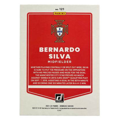 PANINI サッカーカード DONRUSS BERNARDO SILVA PORTUGAL /99 #121 中古 IT2