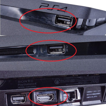 SIE PlayStation4 プレイステーション４ CUH-2200AB01 500GB 本体 中古 a1