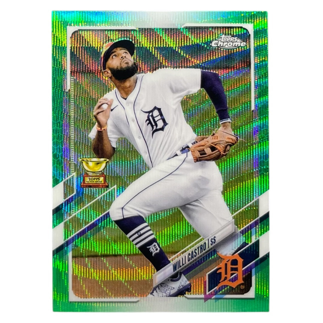 TOPPS MLBカード CHROME WILLI CASTRO DETROIT TIGERS /99 #22 中古 IT2