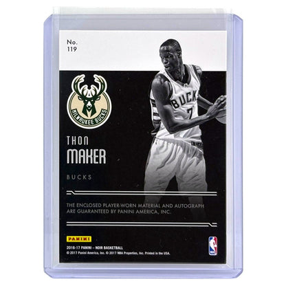 PANINI NBAカード NOIR THON MAKER BUCKS /99 #119 中古 IT1