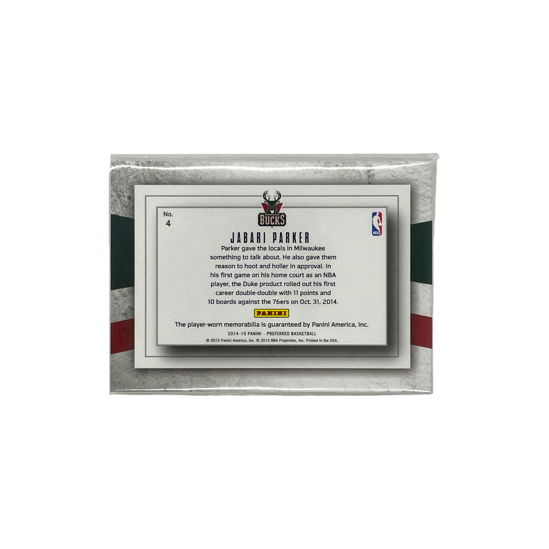 PANINI NBAカード PREFERRED PLAYBOOK JABARI PARKER 69/99 #4 中古 IT1