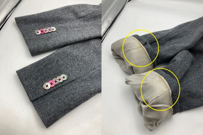 Paul Smith LONDON ポールスミス ロンドン ヘリンボーン テーラードジャケット サイズL 中古 D4