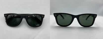 RayBan WAYFARER レイバン ウェイファーラー フルフィットモデル サングラス RB2140-F 901-S サイズ52 中古 D4