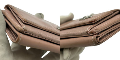 Vivienne Westwood ヴィヴィアンウエストウッド レザー 三つ折り財布 本革 コンパクト ミニ レディース 中古 W4