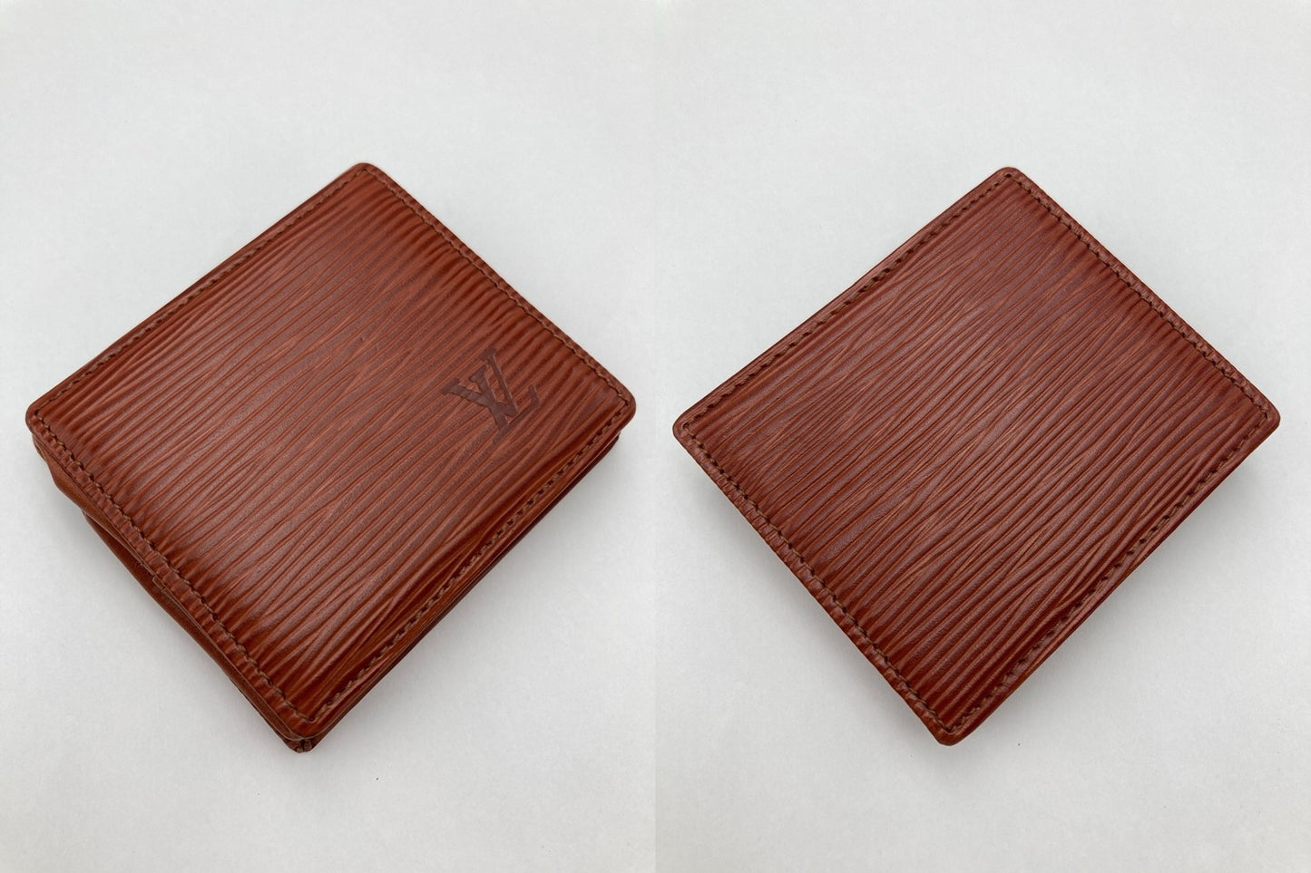 LOUIS VUITTON ルイヴィトン エピ ポルトモネ ボワット コインケース M63693 ケニアブラウン 中古 D4