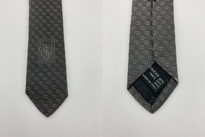 GUCCI グッチ マイクロGG ネクタイ 中古 D4