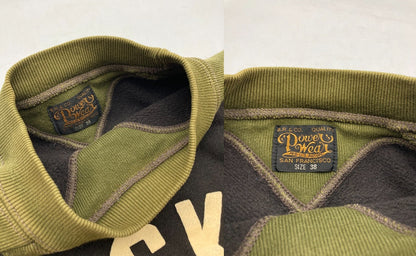 FREEWHEELERS フリーホイーラーズ COLORED TRIMMED SWEAT SHIRTS 【WRECKING CREW】 スウェット サイズ38 メンズ 中古 D4