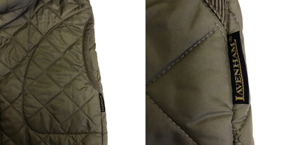 LAVENHAM ラベンハム 裏起毛 キルティングジャケット 36 アウター 秋 冬 レディース 中古 W1