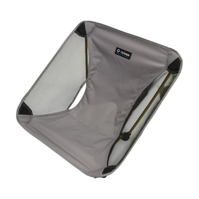 Helinox ヘリノックス グラウンドチェア ロータイプ 折りたたみ コンパクト 軽量 グレー 8022Y 中古 T1