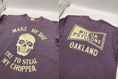 FREEWHEELERS フリーホイーラーズ MAKE MY DAY モーターサイクロン Tシャツ サイズM メンズ 中古 D4