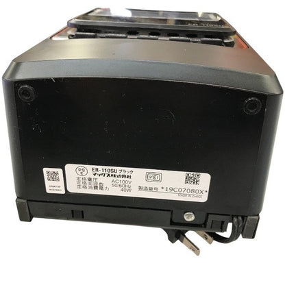 マックス 電子タイムレコーダー ER-110SU ブラック 中古 Y1