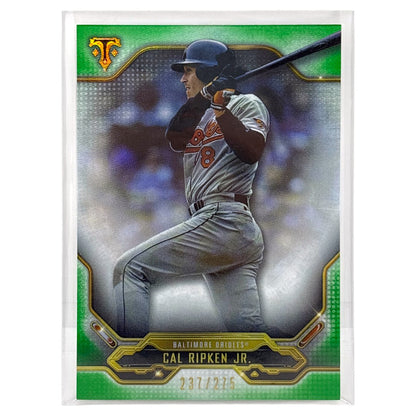 TOPPS MLBカード TRIPLE THREADS CAL RIPKEN JR. BALTIMORE ORIOLES /275 #9 中古 IT1
