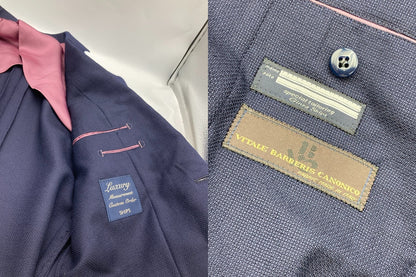 SHIPS MEASUREMENT CUSTOM ORDER シップス×カノニコ テーラードジャケット 中古 D4