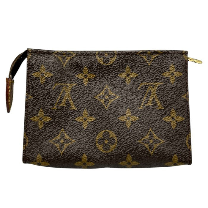 LOUIS VUITTON ルイヴィトン ポッシュ トワレ15 モノグラム M47546 ブランド アクセサリーポーチ 小さめ ミニ 中古 Ｗ４