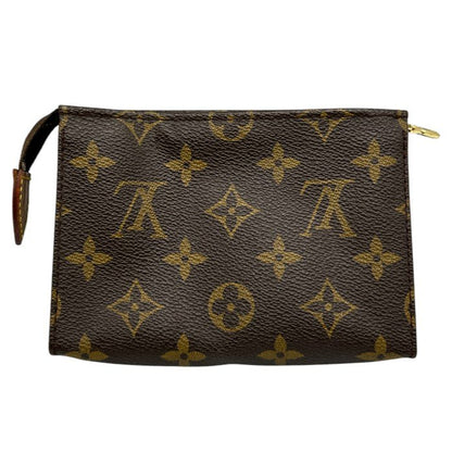 LOUIS VUITTON ルイヴィトン ポッシュ トワレ15 モノグラム M47546 ブランド アクセサリーポーチ 小さめ ミニ 中古 Ｗ４