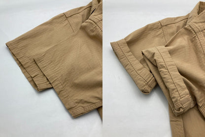 THE REAL McCOY’S ザリアルマッコイズ JOE McCOY 8HOUR UNION ワッペン ワークシャツ サイズ14 メンズ 中古 D4