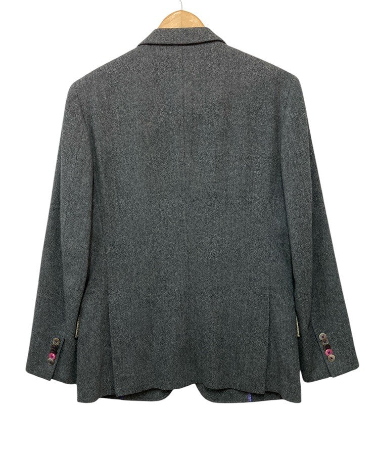 Paul Smith LONDON ポールスミス ロンドン ヘリンボーン テーラードジャケット サイズL 中古 D4