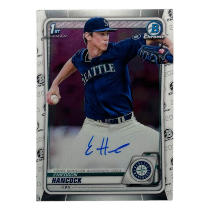 TOPPS MLBカード BOWMAN CHROME 1ST EMERSON HANCOCK SEATTLE MARINERS #CDA-EHA 中古 IT2