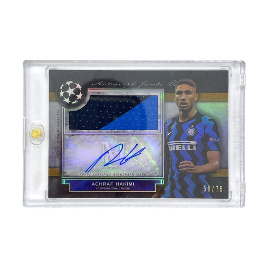 TOPPS サッカーカード MUSEUM COLLECTION ACHRAF HAKIMI INTERNAZIONALE MILANO 58/75 #AJR-AH 中古 IT1