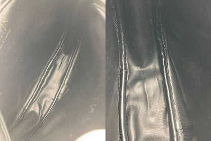 LANVIN ランバン ヴィンテージ レザー ショルダーバッグ 中古 D4
