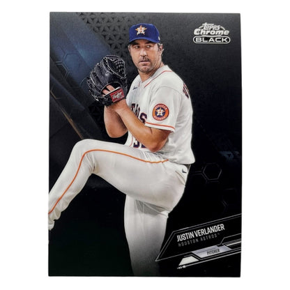 TOPPS MLBカード CHROME JUSTIN VERLANDER HOUSTON ASTROS #63 中古 IT2