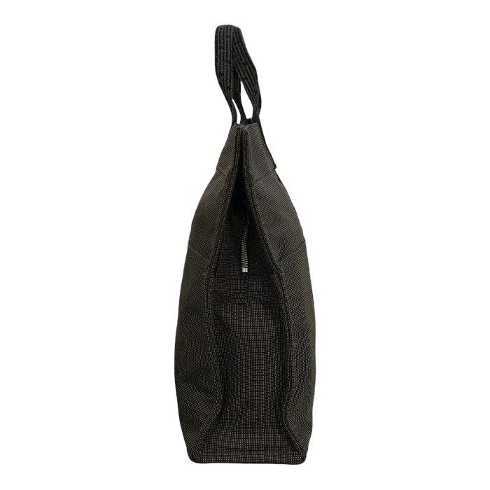 HERMES エルメス エールライン MM キャンバス トートバッグ ユニセックス A4収納 キャンバス 通勤 通学 チャコールグレー 中古 T1