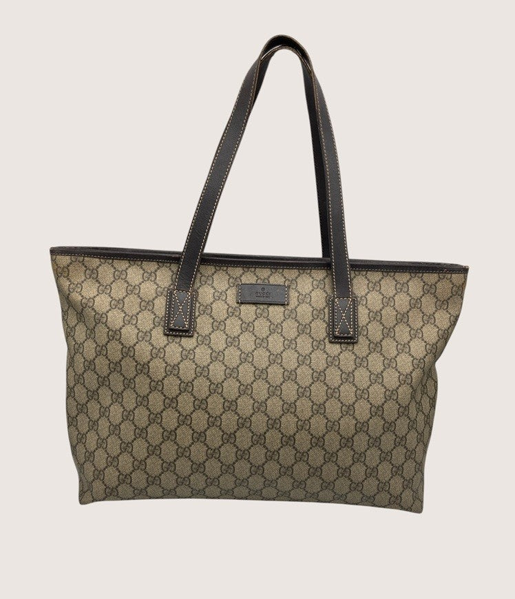 GUCCI グッチ GGスプリーム トートバッグ 211137 中古 D4
