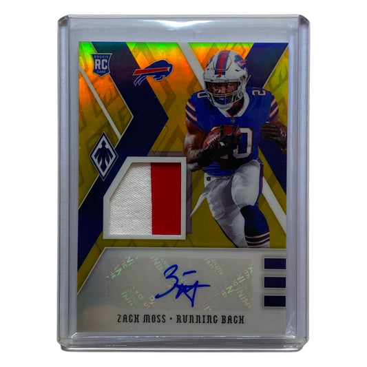PANINI NFLカード PHOENIX ZACK MOSS BILLS 42/75 #RJA-ZM 中古 IT2