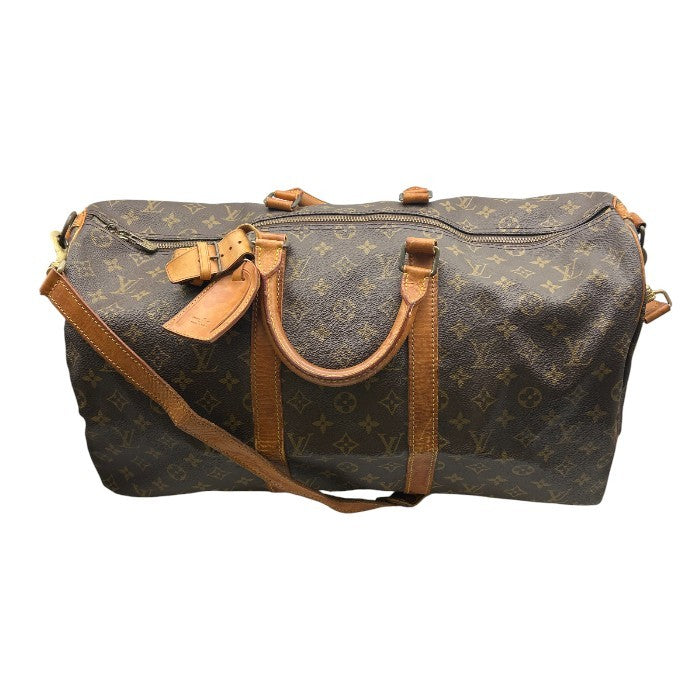 LOUIS VUITTON ルイヴィトン モノグラム キーポル バンドリエール 50 ボストンバッグ M41416 鞄 大きめ 旅行 ブランド 中古 W1