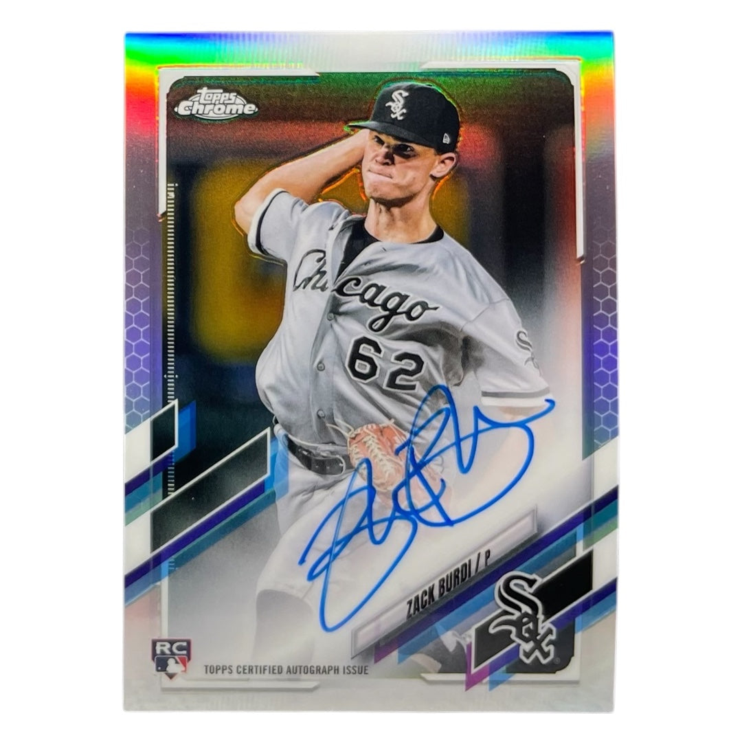TOPPS MLBカード CHROME ZACK BURDI CHICAGO WHITE SOX /499 #RA-ZB 中古 IT2