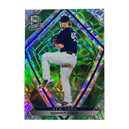 PANINI MLBカード CHRONICLES SPECTRA PRIZM GERRIT COLE NEW YORK YANKEES /49 #27 中古 IT2