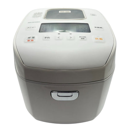 IRIS OHYAMA アイリスオーヤマ 5.5合 圧力IH ジャー炊飯器 RC-PD50-W キッチン家電 ホワイト 銘柄炊き 中古 W４
