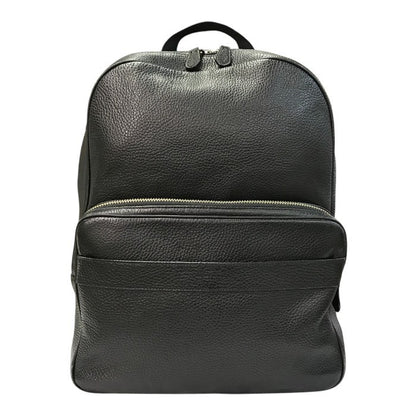 COACH コーチ ハミルトン バックパック メンズ ぺブルレザー  A4/ノートPC リュック ブラック F72082 中古 T1