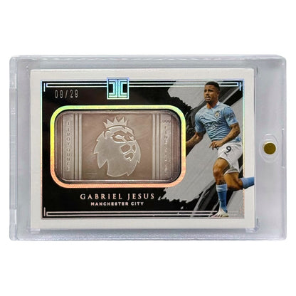 PANINI サッカーカード IMPECCABLE PREMIER LEAGUE GABRIEL JESUS MANCHESTER CITY /29 #47 中古 IT1