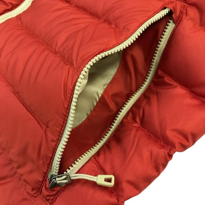 patagonia パタゴニア ダウンセーターベスト メンズ 無地 シンプル ドローコード オレンジ/レッド系 Sサイズ 84622 中古 T1