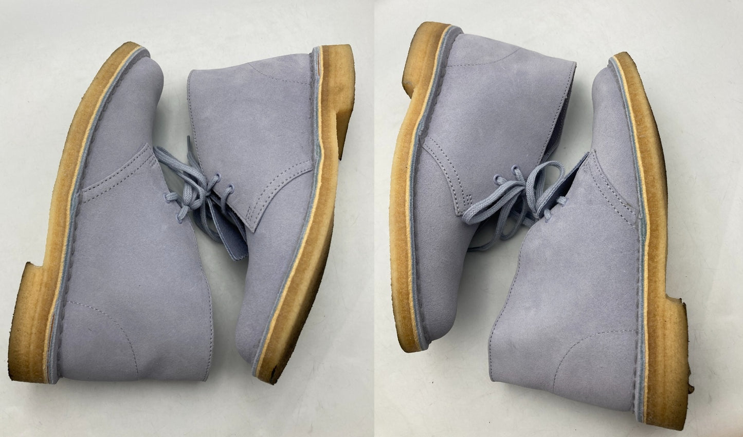 CLARKS クラークス デザートブーツ 350G クールブルー サイズ23.5cm レディース 中古 D4