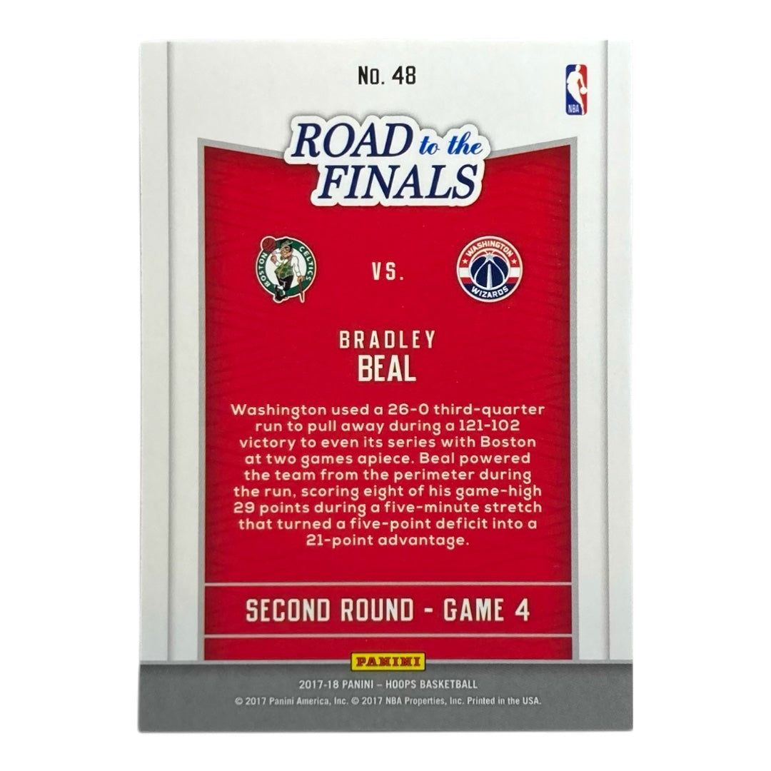 PANINI NBAカード HOOPS ROAD TO THE FINALS BRADLEY BEAL WIZARDS /999 #48 中古 IT2