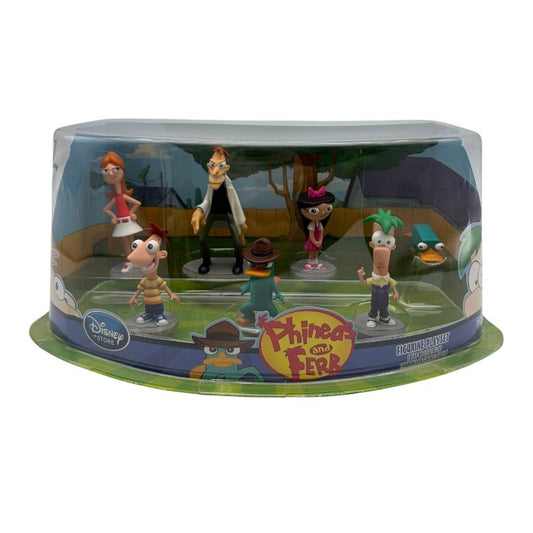 ディズニー フィニアスとファーブ フィギュア セット Disney ホビー かわいい カモノハシペリー 中古 W1