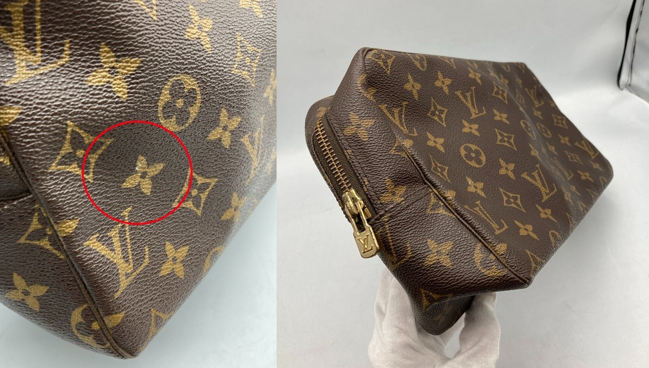 LOUIS VUITTON ルイヴィトン モノグラム トゥルーストワレット28 M47522 中古 D4