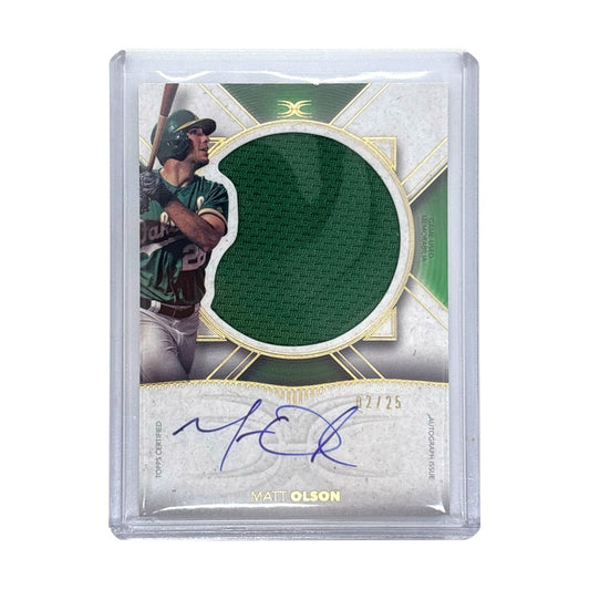 TOPPS MLBカード DEFINITIVE COLLECTION MATT OLSON OAKLAND ATHLETICS 02/25 #ARC-MO 中古 IT1