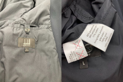 dunhill ダンヒル リバーシブル ライナーベスト付 コート サイズL 中古 D4