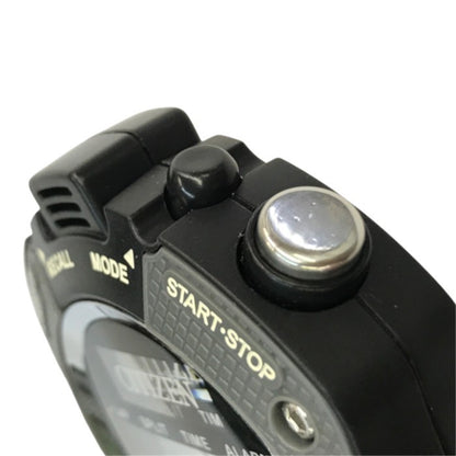 CITIZEN シチズン ストップウォッチ グレー 防滴 ソーラー電源併用 バックライト アラーム 8RDA69-008 中古 T1